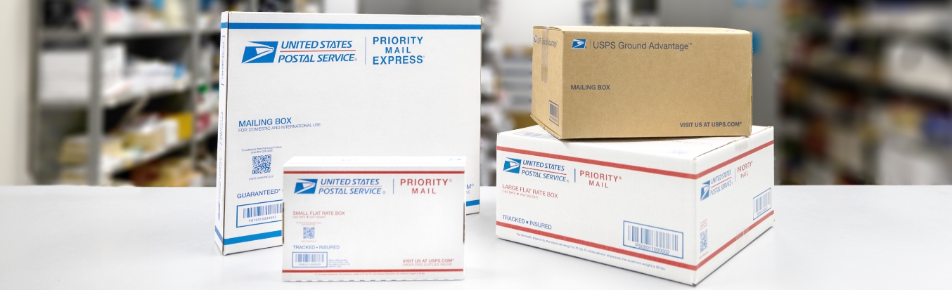 USPS packages